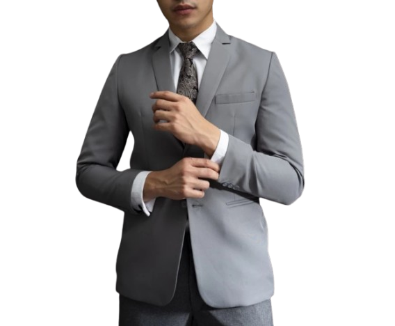 houseofcuff: Tetap terlihat makin formal saat memakai jas slim-fit berkat aksen peak lapel