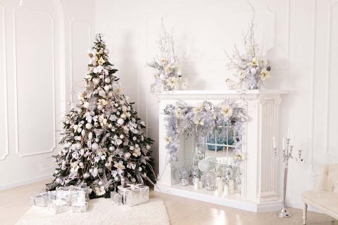 Tema white Christmas, hadirkan kesan bersalju yang menawan ala musim dingin