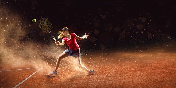 Tennis, traksi kuat untuk Anda yang bergerak cepat