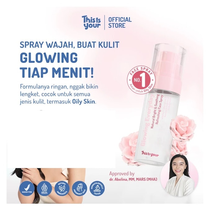 Untuk kulit berminyak: Pilih tekstur gel yang mengandung glycerin atau hyaluronic acid