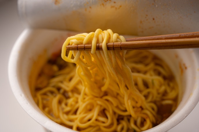 Mie Sedaap, tekstur minya kenyal