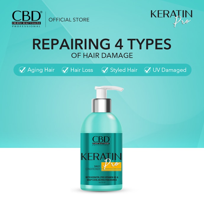 Untuk rambut kering akibat hair styling atau paparan radikal bebas, pertimbangkan hair conditioner dengan tambahan vitamin