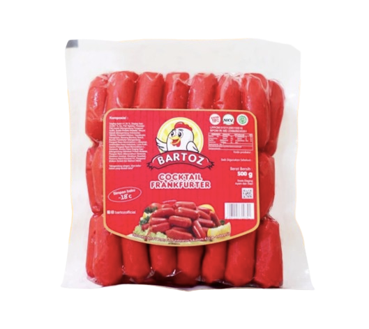 Frankfurter: Sosis asal Frankfurter yang bertekstur halus dan lembut