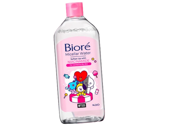 Kulit kering dan kusam: Pilih micellar water dengan tambahan niacinamide