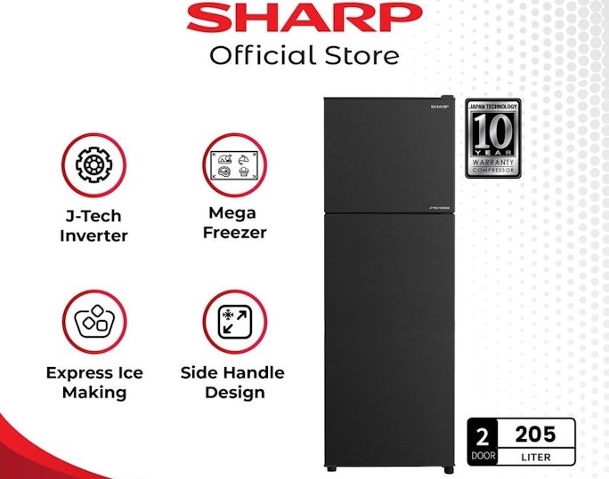 Sharp J-tech Inverter: Pendinginan lebih cepat dengan pilihan hingga 36 tingkat kecepatan kompresor