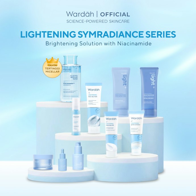 Jika kulit sensitif atau berminyak dan butuh pencerah ringan, coba Lightening dengan niacinamide dan licorice extract