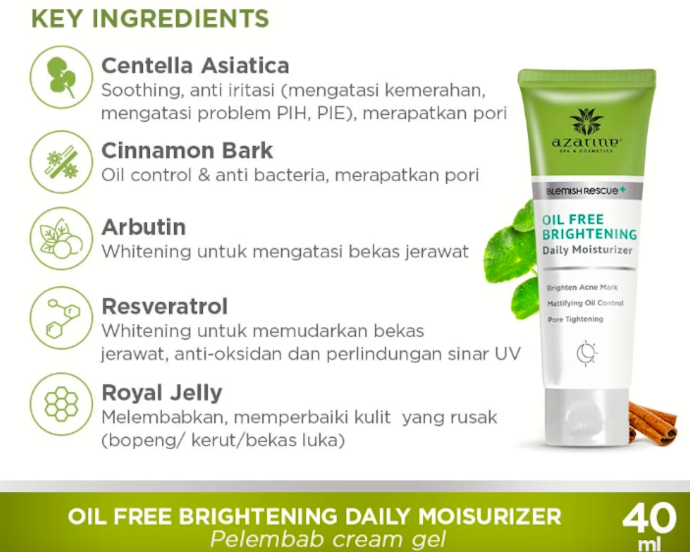 Untuk kulit kusam, utamakan pelembap dengan tambahan niacinamide, vitamin C, atau alpha arbutin