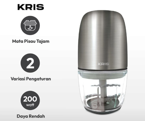Namun, chopper mini perlu dukungan daya 200 watt ke atas agar bekerja maksimal