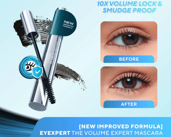 Untuk efek bulu mata yang tebal: Pilih maskara dengan klaim volumizing atau bentuk aplikator yang besar dan tebal