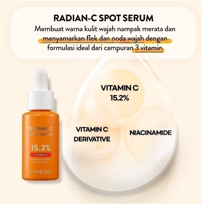 Serum vitamin C untuk kulit berminyak: Utamakan tambahan kandungan oil-control seperti niacinamide atau salicylic acid