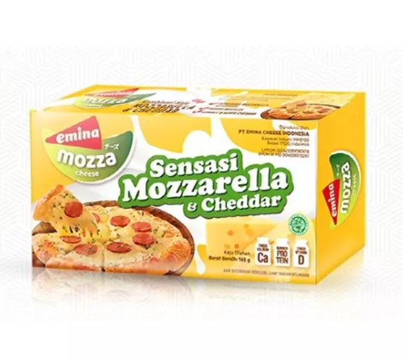 Emina Cheese: Menghadirkan keju mozarella kombinasi cheddar dengan harga 15 ribuan