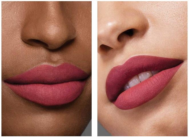 Matte finish, menawarkan pigmentasi warna tinggi