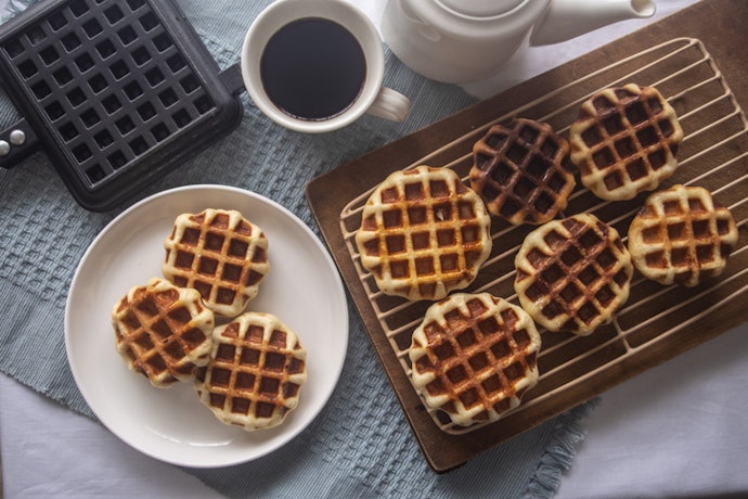 Liege Waffle, lebih tebal dengan aroma karamel